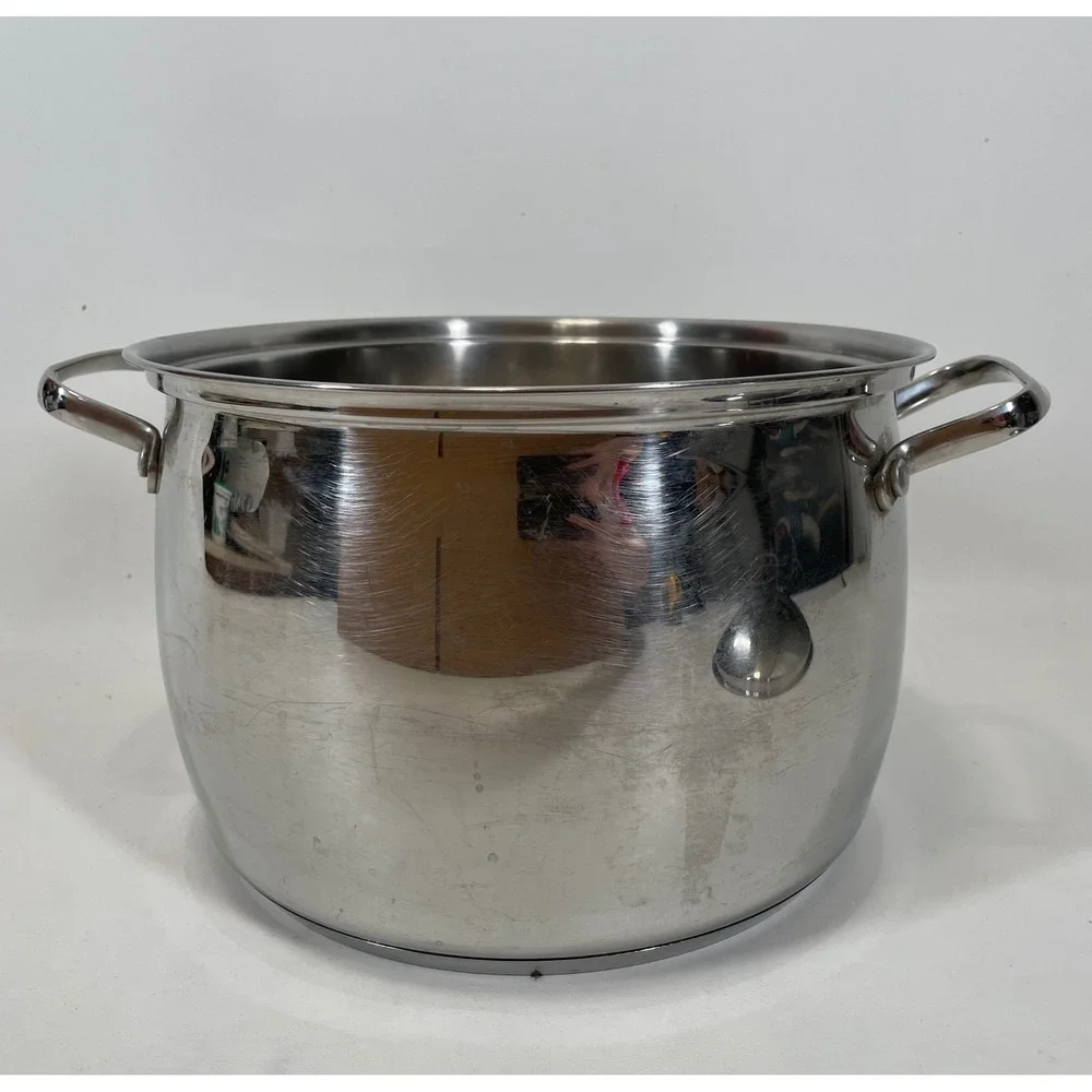 Tools of the Trade Belgique Classique 11 QT Stainless Steel Stock Pot Dome Lid